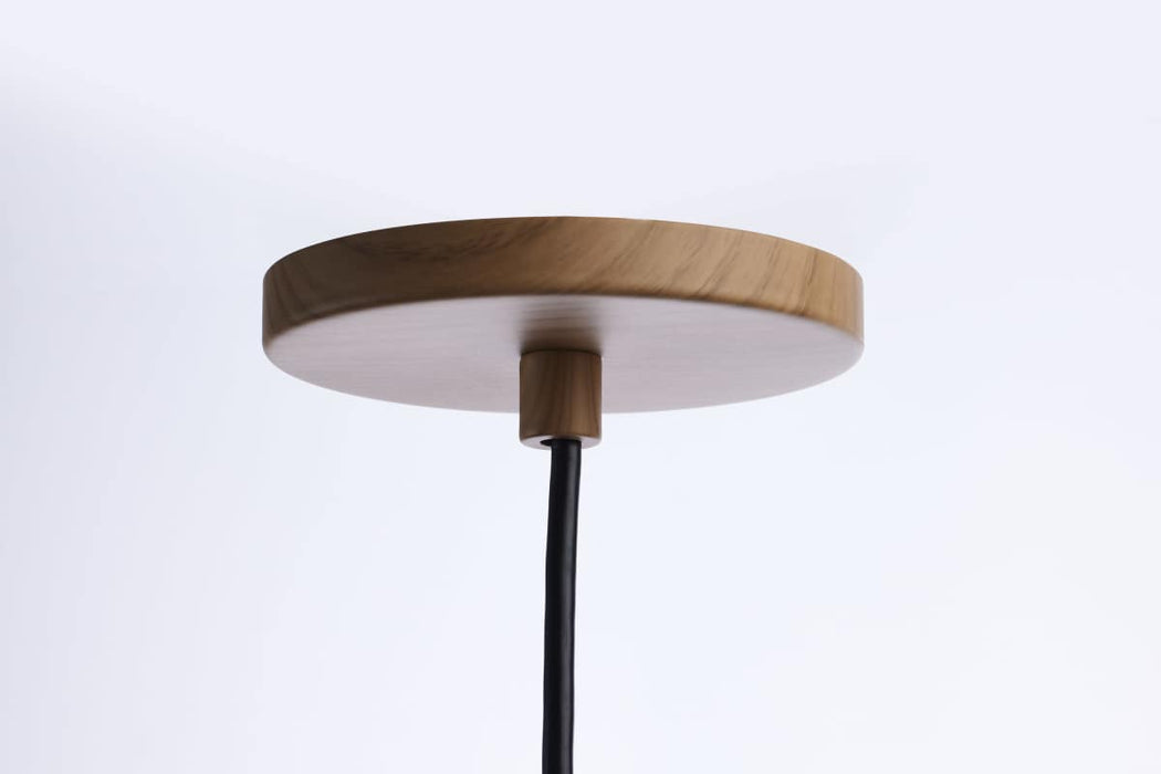 Pendant Nuvo 62-830 Melrose - 12 Watt, 16" LED Pendant - Ash Wood Finish Nuvo
