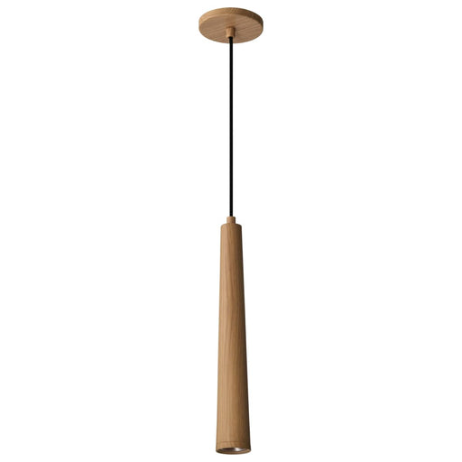 Pendant Nuvo 62-830 Melrose - 12 Watt, 16" LED Pendant - Ash Wood Finish Nuvo