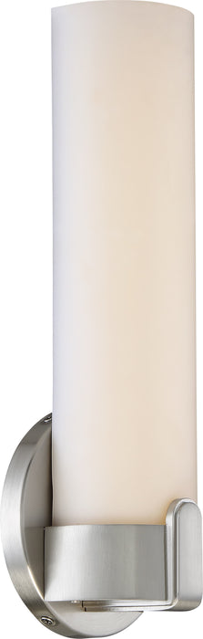 Sconce Nuvo 62-921 Loop - Single LED Wall Sconce - Brushed Nickel Finish Nuvo