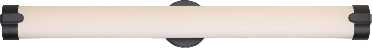 Vanity Nuvo 62-926 Loop 36 in. - LED Wall Sconce - Aged Bronze Finish White Acrylic Lens Nuvo