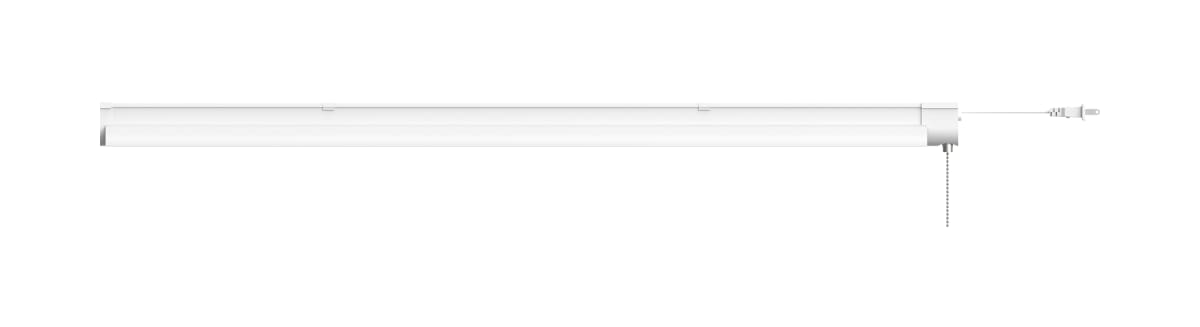 Shop Light Nuvo 62-927 34 Watt - 3 Foot - LED Shop Light with Pull Chain - White Finish - 4000K Nuvo