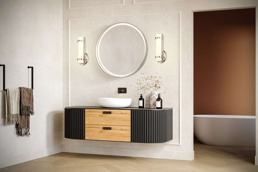 Sconce Nuvo 62-931 Slice - Single LED Wall Sconce - Polished Nickel Finish Nuvo