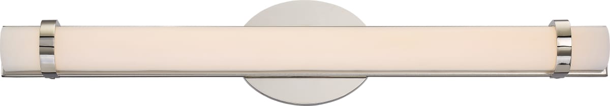 Sconce Nuvo 62-932 Slice - Double LED Wall Sconce - Polished Nickel Finish Nuvo