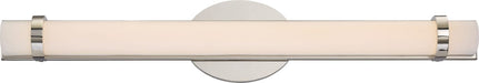 Sconce Nuvo 62-932 Slice - Double LED Wall Sconce - Polished Nickel Finish Nuvo