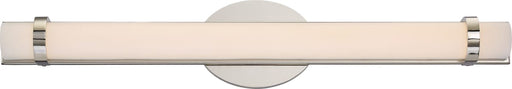 Sconce Nuvo 62-932 Slice - Double LED Wall Sconce - Polished Nickel Finish Nuvo