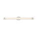 Vanity Nuvo 62-935 Slice 36 in. - LED Wall Sconce - Polished Nickel Finish White Acrylic Lens Nuvo