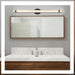 Vanity Nuvo 62-936 Slice 36 in. - LED Wall Sconce - Aged Bronze Finish White Acrylic Lens Nuvo
