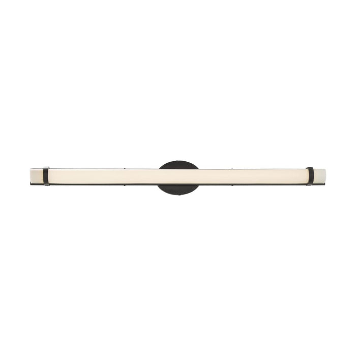 Vanity Nuvo 62-936 Slice 36 in. - LED Wall Sconce - Aged Bronze Finish White Acrylic Lens Nuvo