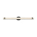 Vanity Nuvo 62-936 Slice 36 in. - LED Wall Sconce - Aged Bronze Finish White Acrylic Lens Nuvo