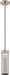 Mini Pendant Nuvo 62-954 Pulse - LED Mini Pendant with Mirrored Glass - Brushed Nickel Finish Nuvo