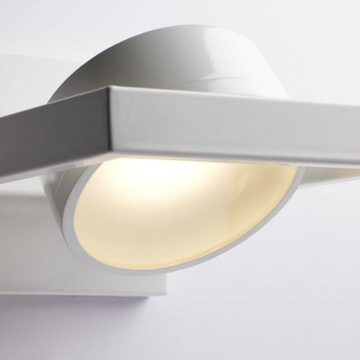 Sconce Nuvo 62-992 Hawk LED Pivoting Head Wall Sconce - White Finish Nuvo