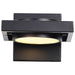 Sconce Nuvo 62-993 Hawk LED Pivoting Head Wall Sconce - Black Finish Nuvo