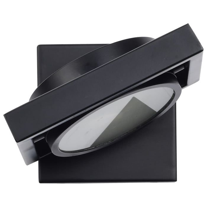 Sconce Nuvo 62-993 Hawk LED Pivoting Head Wall Sconce - Black Finish Nuvo