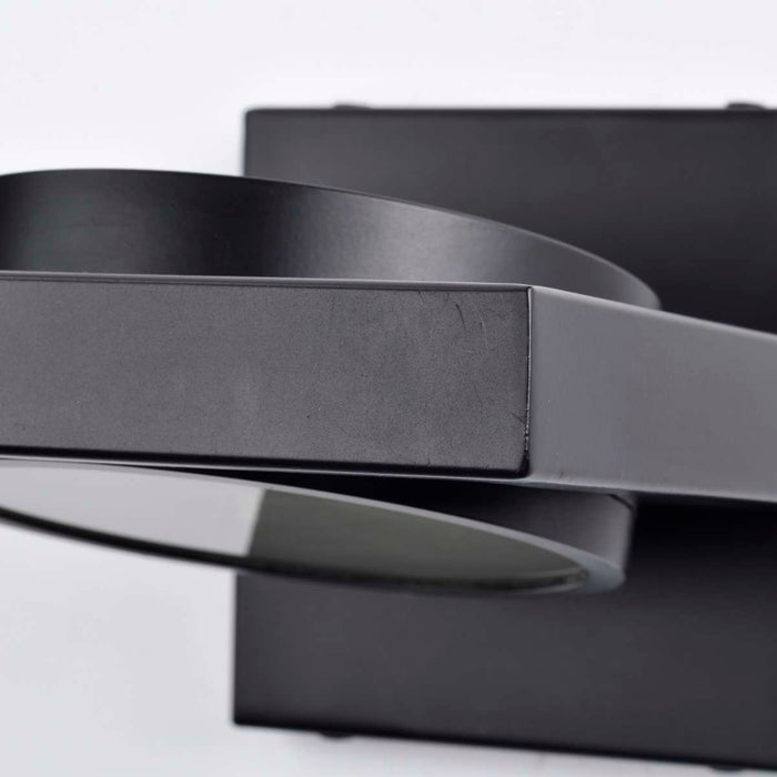Sconce Nuvo 62-993 Hawk LED Pivoting Head Wall Sconce - Black Finish Nuvo