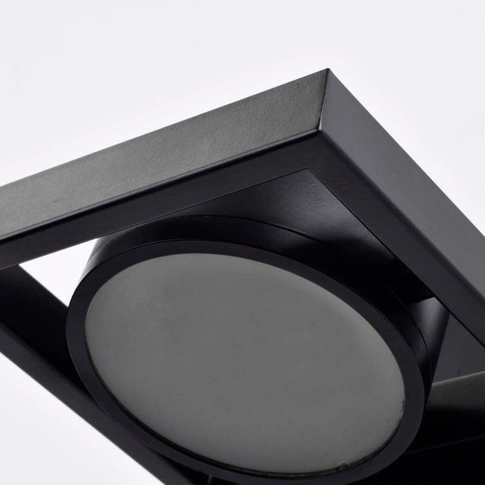 Sconce Nuvo 62-993 Hawk LED Pivoting Head Wall Sconce - Black Finish Nuvo
