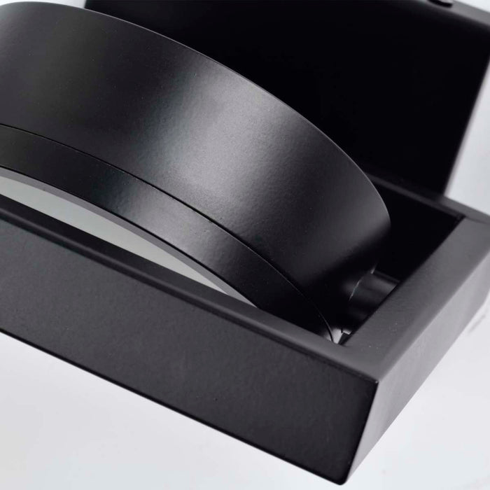 Sconce Nuvo 62-993 Hawk LED Pivoting Head Wall Sconce - Black Finish Nuvo