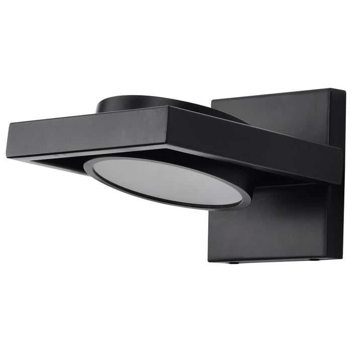 Sconce Nuvo 62-993 Hawk LED Pivoting Head Wall Sconce - Black Finish Nuvo