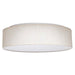 Flush Mount Nuvo 62-998 15 inch - CCT Selectable - Fabric Drum LED Decor Flush Mount Fixture - Beige Fabric Shade - Acrylic Diffuser Nuvo