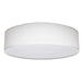 Flush Mount Nuvo 62-999 15 inch - CCT Selectable - Fabric Drum LED Decor Flush Mount Fixture - White Fabric Shade - Acrylic Diffuser Nuvo