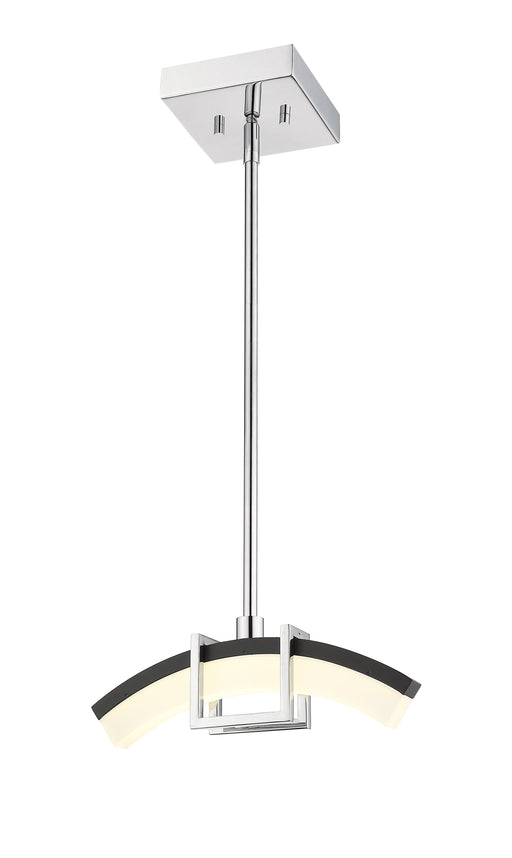 Pendant Z-Lite 620-12L-CH-LED Chrome Arc 1 Light Pendant Z-Lite