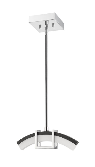 Pendant Z-Lite 620-12L-CH-LED Chrome Arc 1 Light Pendant Z-Lite