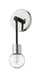 Wall Sconce Z-Lite 621-1S-MB-PN Matte Black + Polished Nickel Neutra 1 Light Wall Sconce Z-Lite