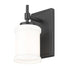 Wall Sconce Z-Lite 622-1S-MB Matte Black Cadoc 1 Light Wall Sconce Z-Lite