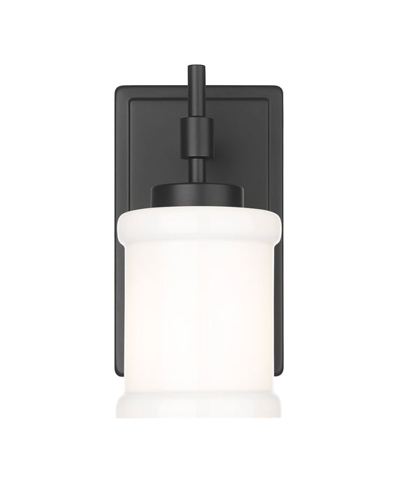 Wall Sconce Z-Lite 622-1S-MB Matte Black Cadoc 1 Light Wall Sconce Z-Lite