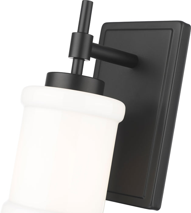 Wall Sconce Z-Lite 622-1S-MB Matte Black Cadoc 1 Light Wall Sconce Z-Lite