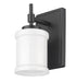Wall Sconce Z-Lite 622-1S-MB Matte Black Cadoc 1 Light Wall Sconce Z-Lite