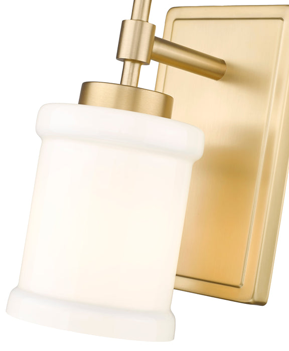 Wall Sconce Z-Lite 622-1S-MGLD Modern Gold Cadoc 1 Light Wall Sconce Z-Lite