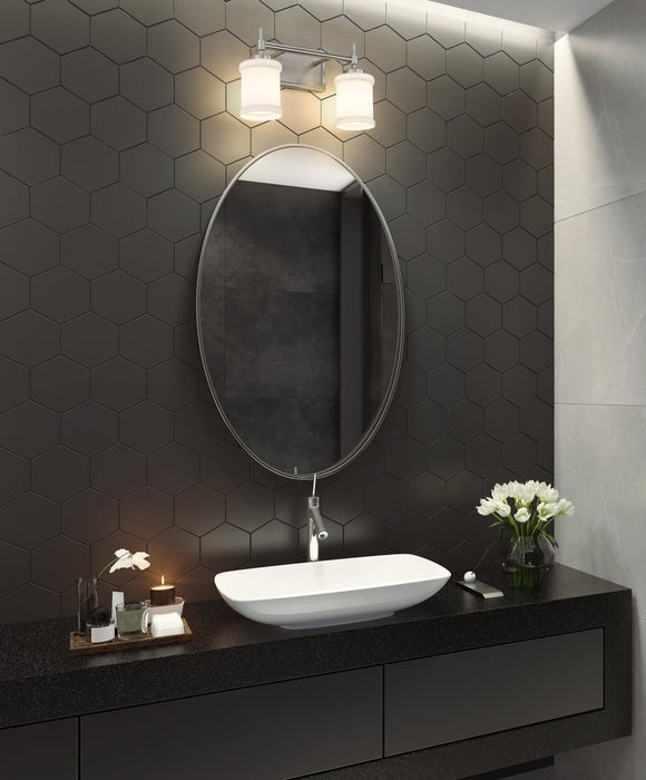 Vanity Z-Lite 622-2V-BN Brushed Nickel Cadoc 2 Light Vanity Z-Lite