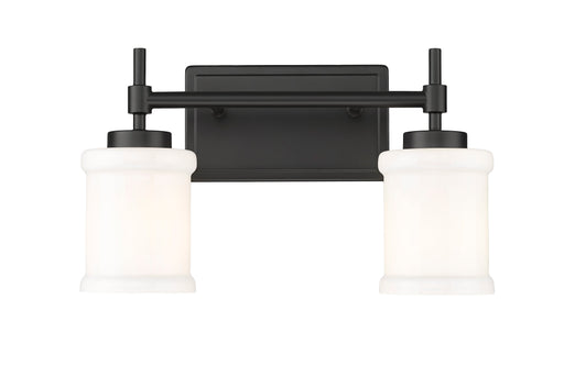 Vanity Z-Lite 622-2V-MB Matte Black Cadoc 2 Light Vanity Z-Lite