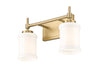 Vanity Z-Lite 622-2V-MGLD Modern Gold Cadoc 2 Light Vanity Z-Lite