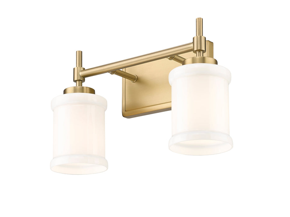 Vanity Z-Lite 622-2V-MGLD Modern Gold Cadoc 2 Light Vanity Z-Lite