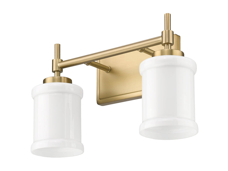 Vanity Z-Lite 622-2V-MGLD Modern Gold Cadoc 2 Light Vanity Z-Lite