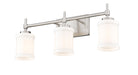 Vanity Z-Lite 622-3V-BN Brushed Nickel Cadoc 3 Light Vanity Z-Lite