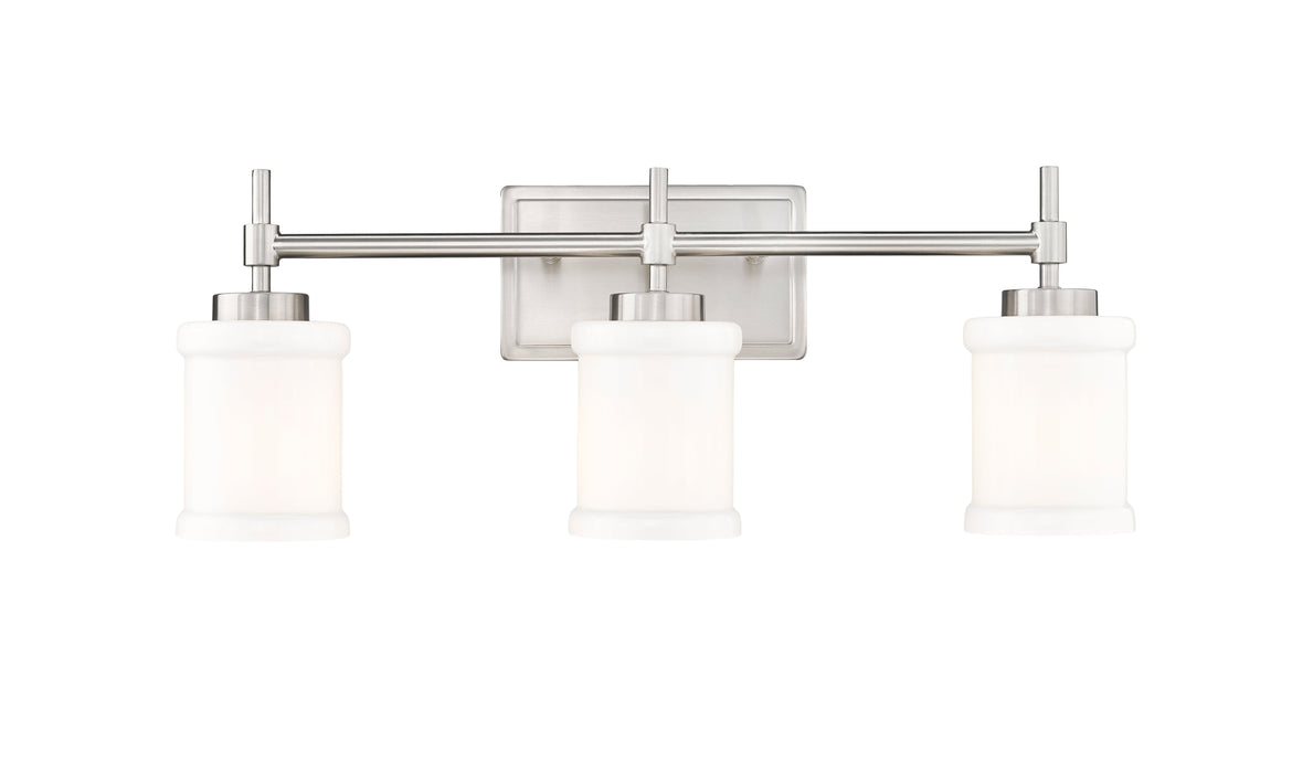 Vanity Z-Lite 622-3V-BN Brushed Nickel Cadoc 3 Light Vanity Z-Lite