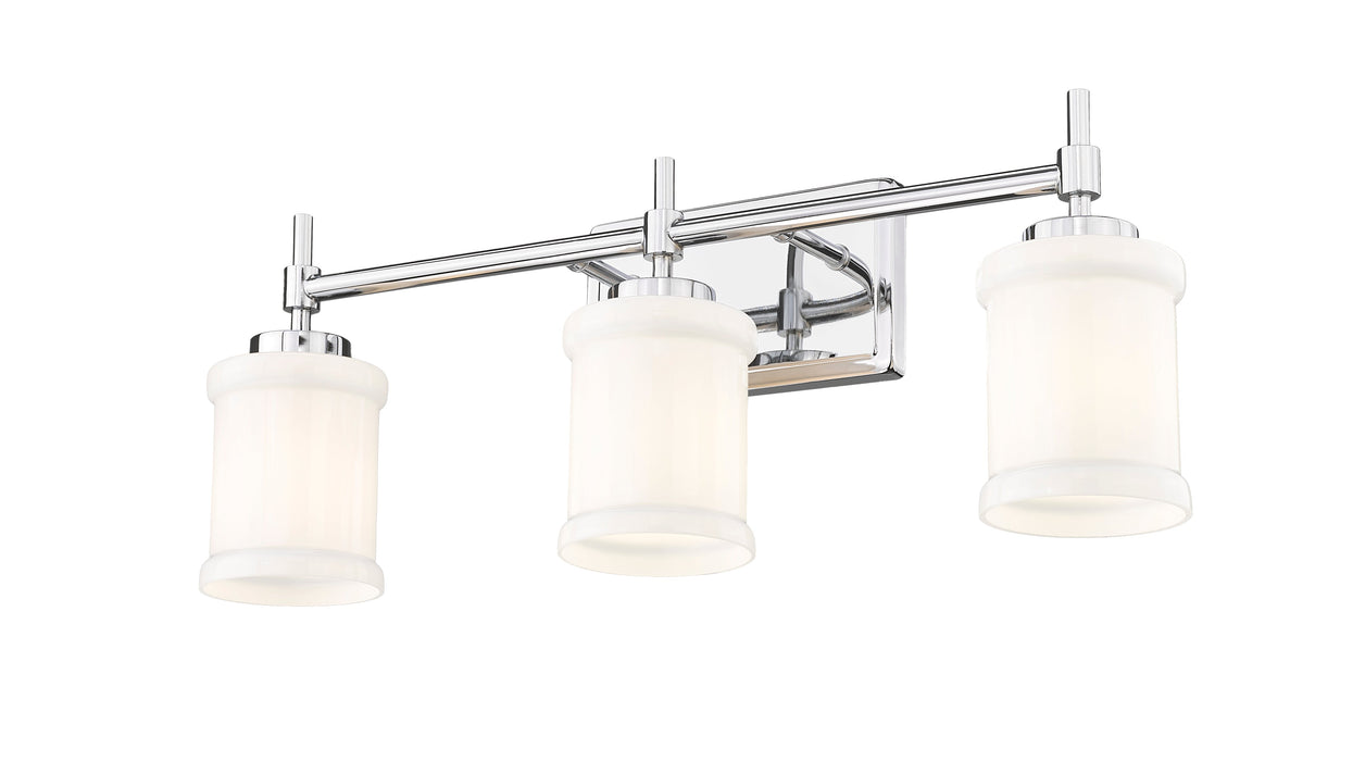 Vanity Z-Lite 622-3V-CH Chrome Cadoc 3 Light Vanity Z-Lite