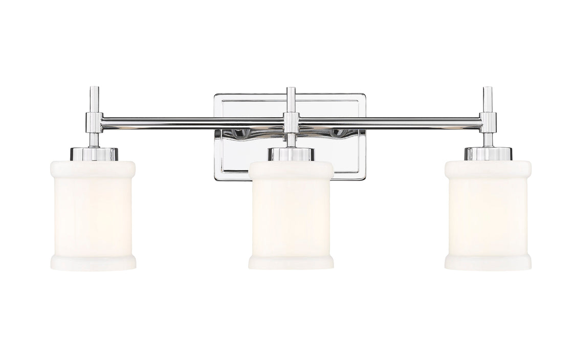 Vanity Z-Lite 622-3V-CH Chrome Cadoc 3 Light Vanity Z-Lite