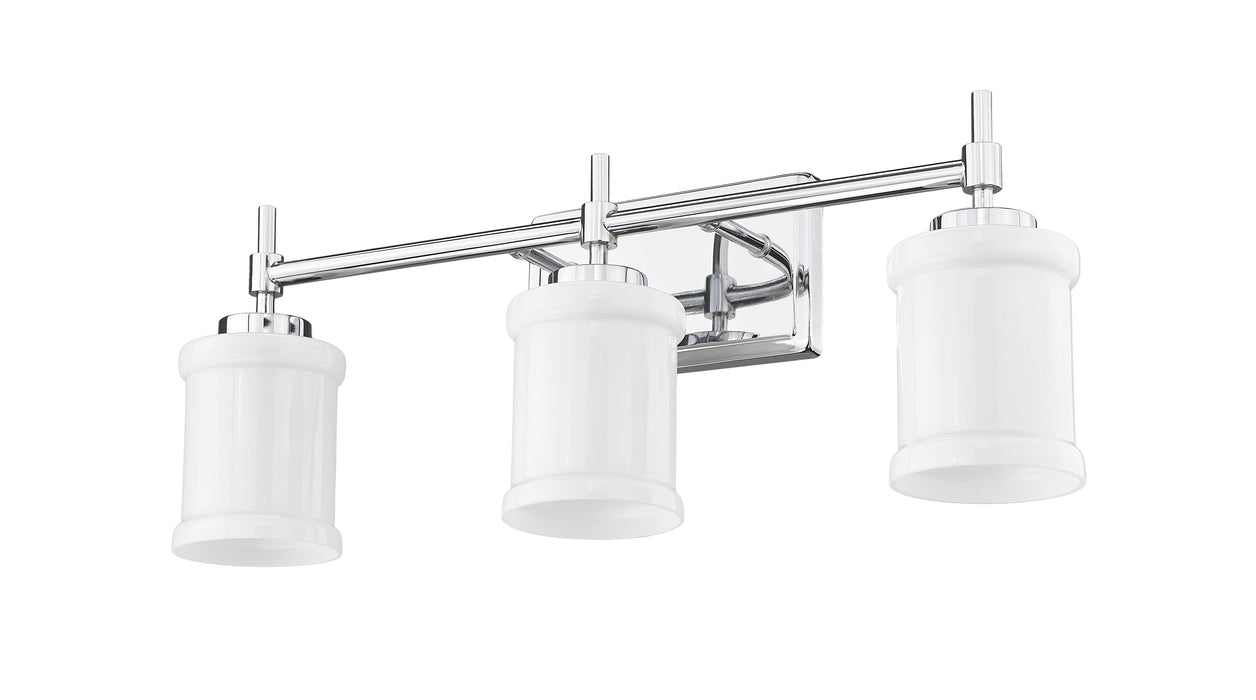 Vanity Z-Lite 622-3V-CH Chrome Cadoc 3 Light Vanity Z-Lite
