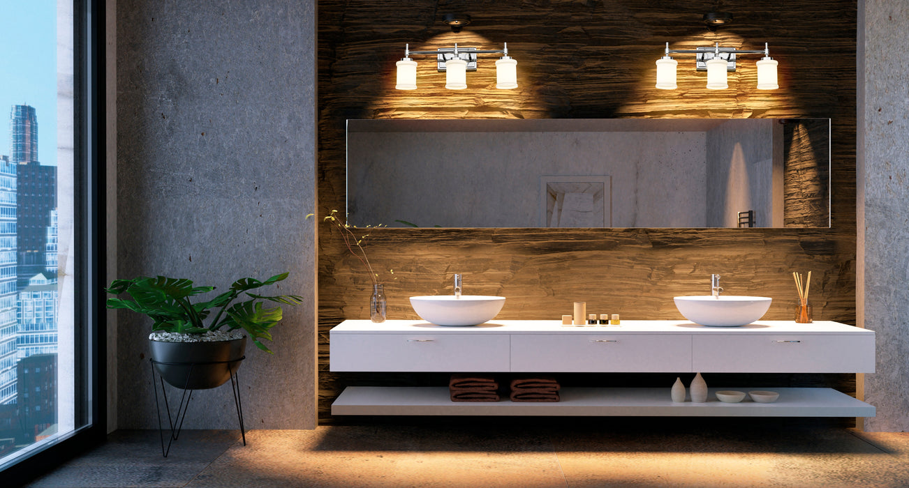 Vanity Z-Lite 622-3V-CH Chrome Cadoc 3 Light Vanity Z-Lite