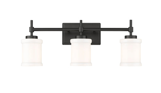 Vanity Z-Lite 622-3V-MB Matte Black Cadoc 3 Light Vanity Z-Lite