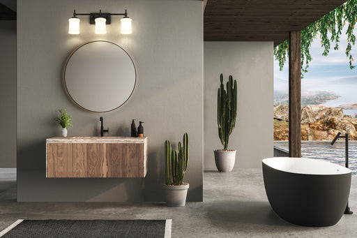 Vanity Z-Lite 622-3V-MB Matte Black Cadoc 3 Light Vanity Z-Lite