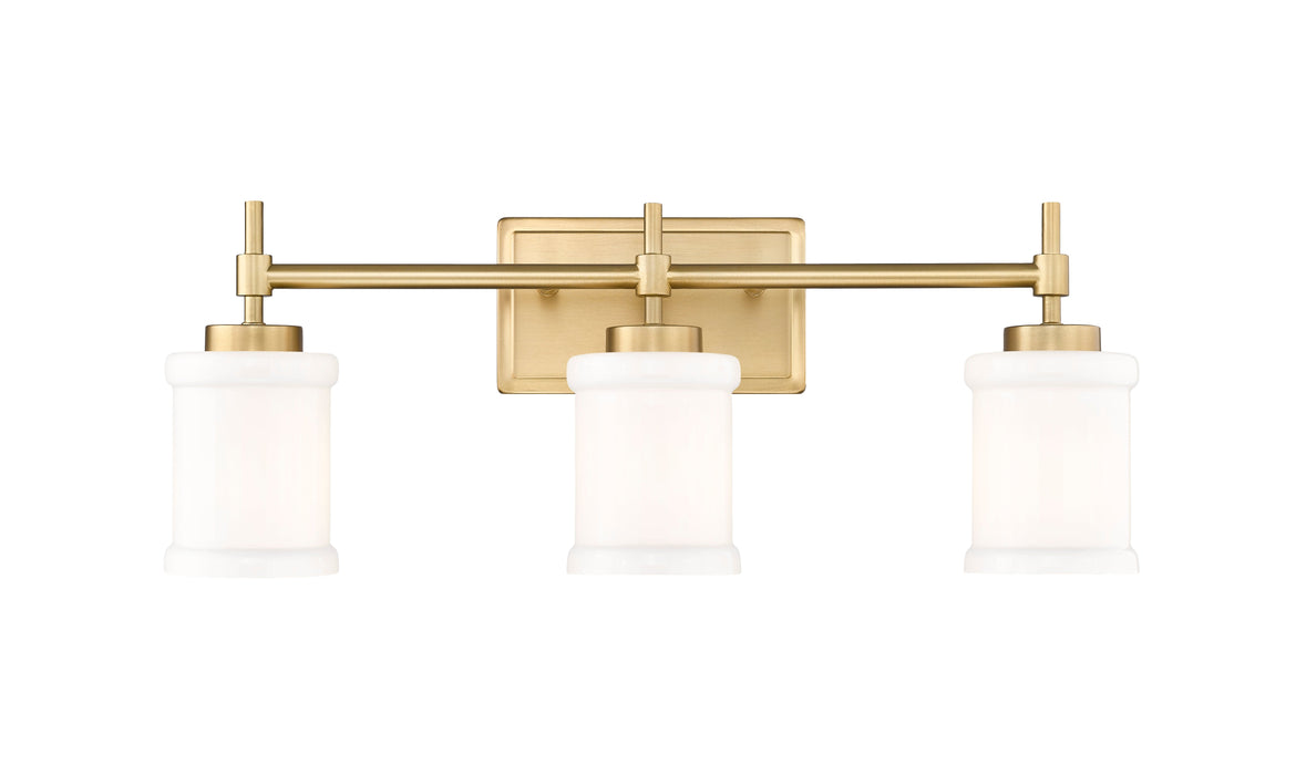 Vanity Z-Lite 622-3V-MGLD Modern Gold Cadoc 3 Light Vanity Z-Lite