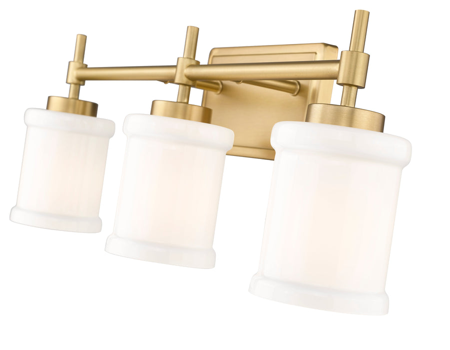 Vanity Z-Lite 622-3V-MGLD Modern Gold Cadoc 3 Light Vanity Z-Lite