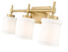 Vanity Z-Lite 622-3V-MGLD Modern Gold Cadoc 3 Light Vanity Z-Lite