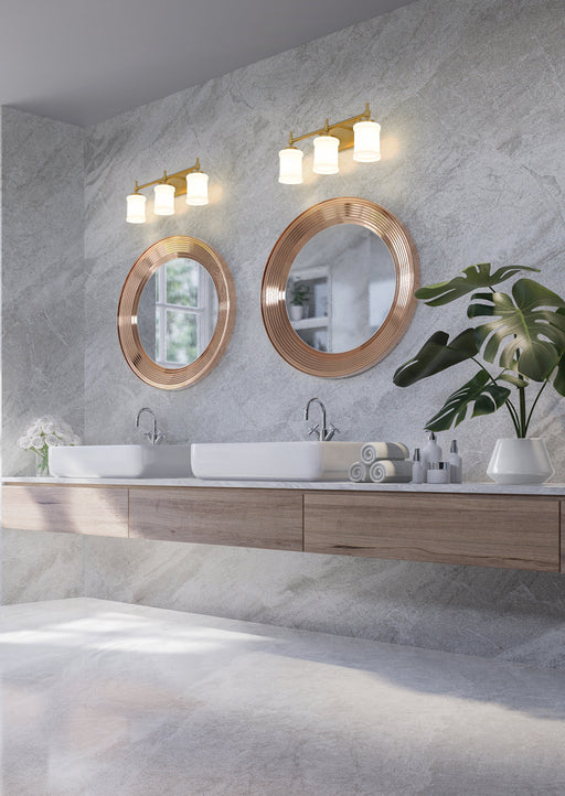 Vanity Z-Lite 622-3V-MGLD Modern Gold Cadoc 3 Light Vanity Z-Lite