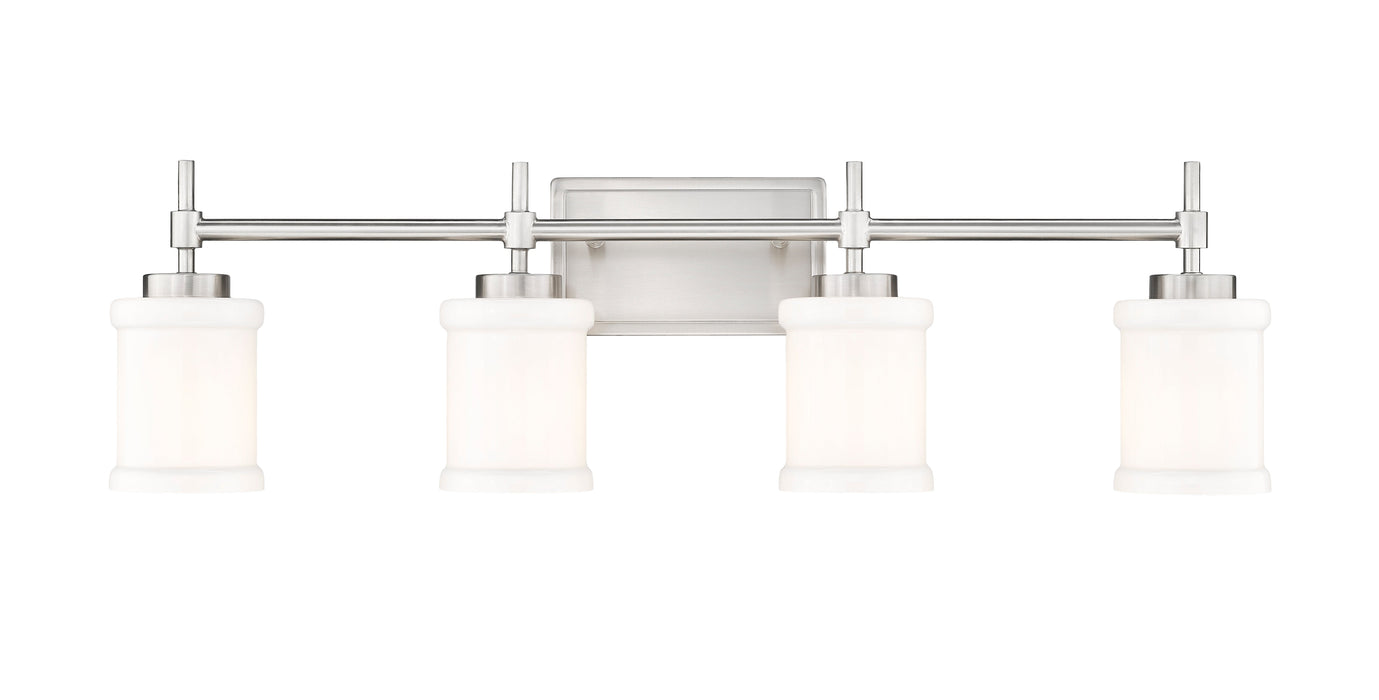 Vanity Z-Lite 622-4V-BN Brushed Nickel Cadoc 4 Light Vanity Z-Lite