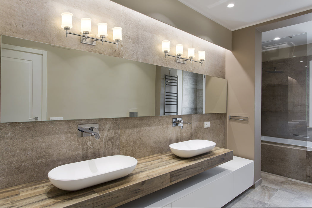 Vanity Z-Lite 622-4V-BN Brushed Nickel Cadoc 4 Light Vanity Z-Lite